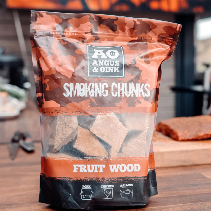 Angus & Oink Fruit Wood Smoking Chunks 1Kg