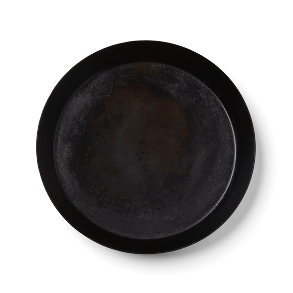 Delivita Round 12" Black Iron Dish