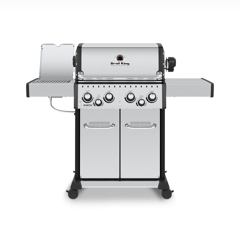 Broil King Baron S 490 IR Gas Barbecue | Rotisserie + FREE COVER + ACCESSORIES