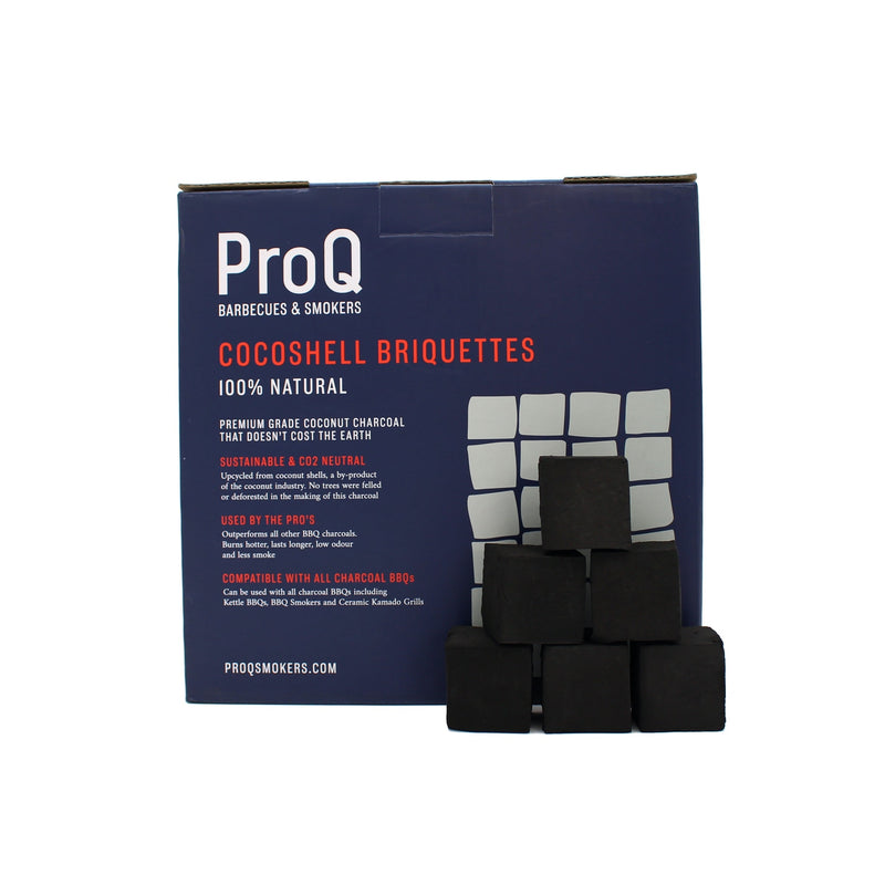 ProQ Coconut Shell Charcoal Briquettes 10kg